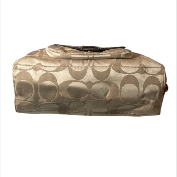 Coach Signature Campbell Satchel Shoulder Tote - Picture 7 of 10